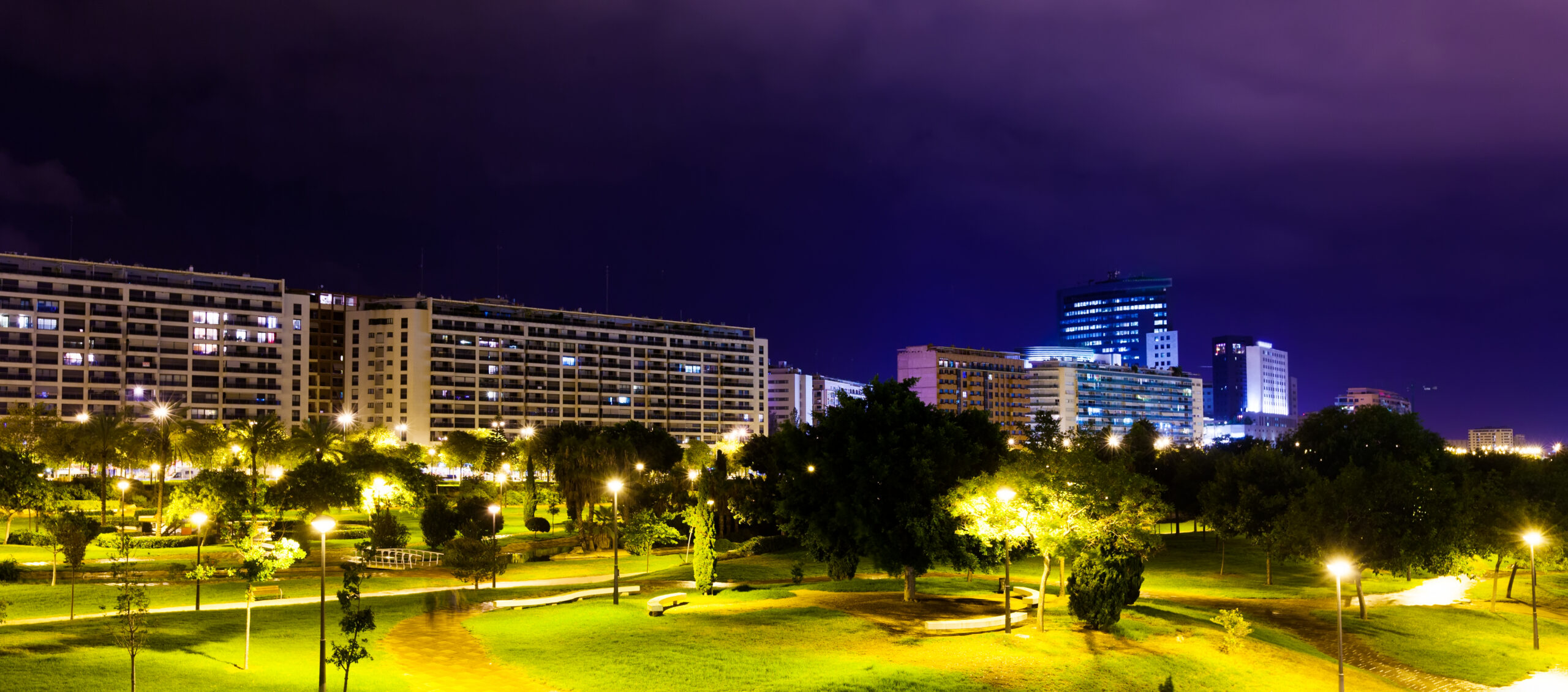 Residential district at Valencia, Spain